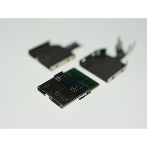 Micro USB 3.0 B Type Plug, Solder Type (OD:4.5mm)