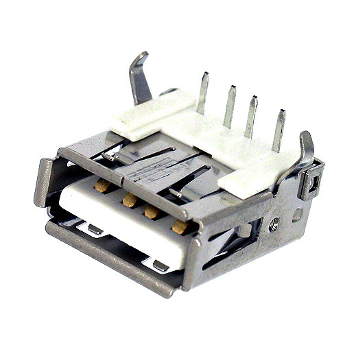 USB A TYPE PCB DIP RIGHT ANGLE TYPE SOCKET RECEPTACLE