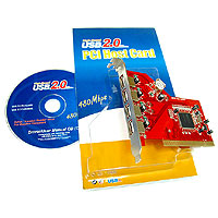 USB PCI CARD HI-SPEED V2.0(FYS 0057 or FYS0029)