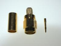 SMA PLUG, CRIMP for LMR200